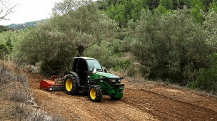 Clearing Our Abandoned Land in Spain with a Tractor