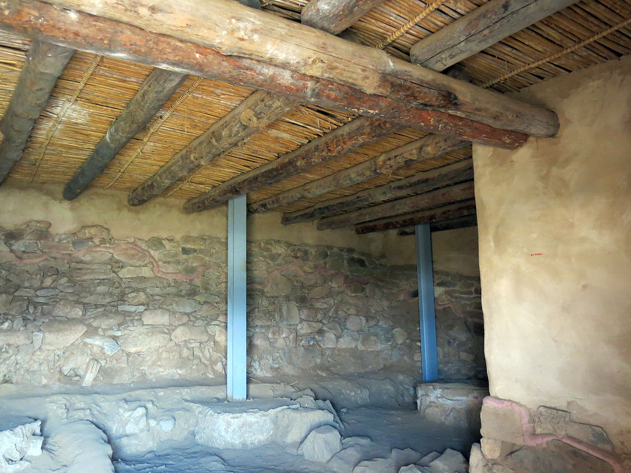 Stone House Reconstruction at Puig Castellar